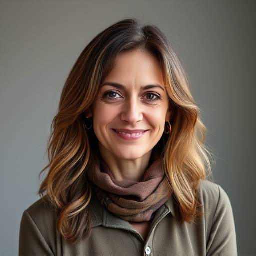 Ritratto di Sofia Moretti, fondatrice di 'Vivere Sostenibile'