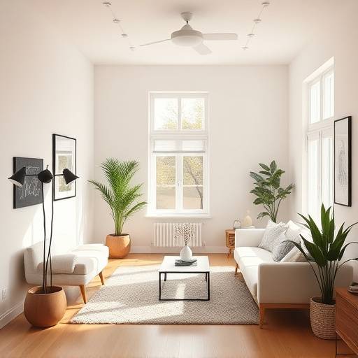 Vista interna dello studio principale con arredamento moderno e confortevole